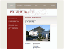 Tablet Screenshot of dr-darui.de
